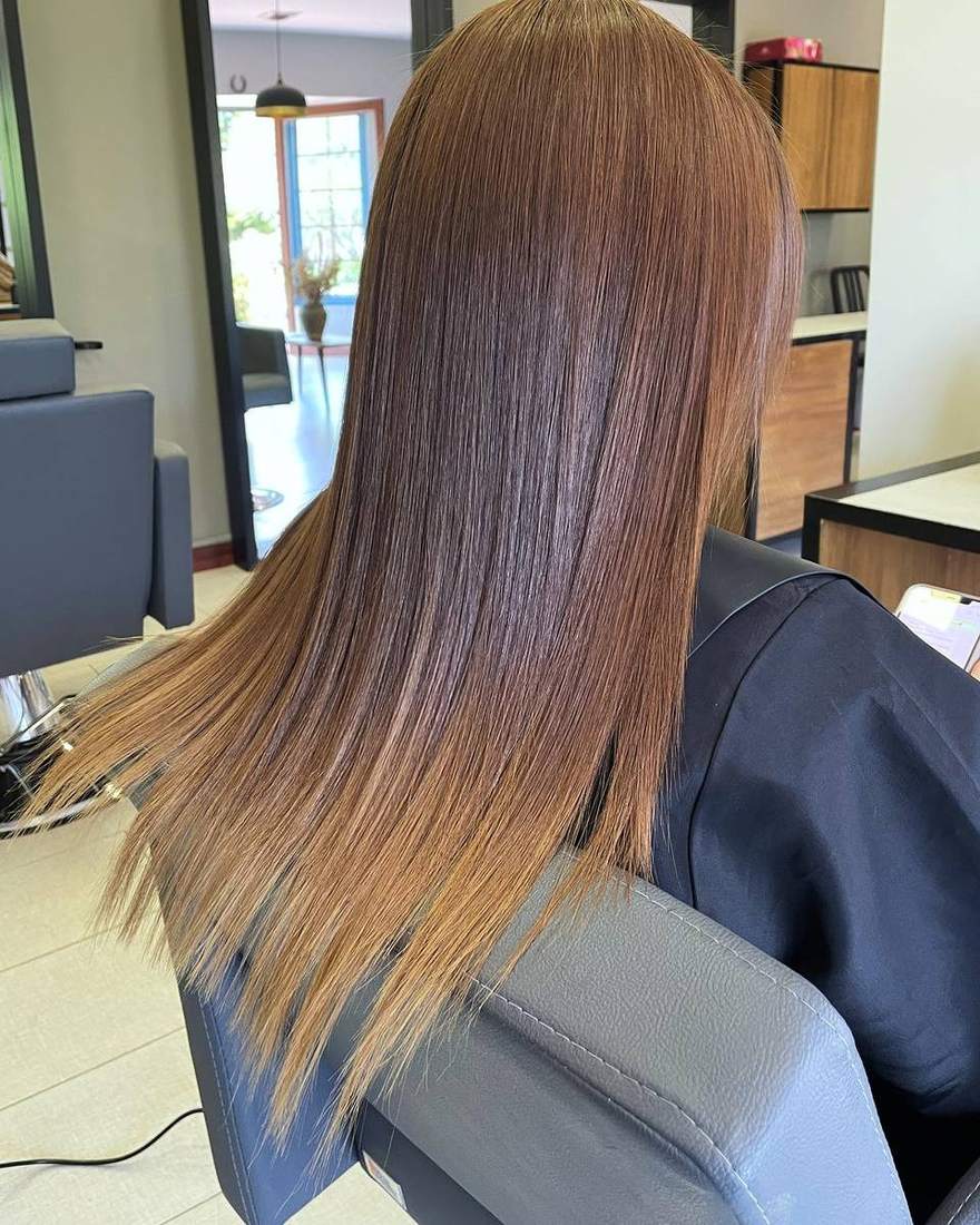 Después del botox capilar: cabello liso, pesado y con brillo, Quito